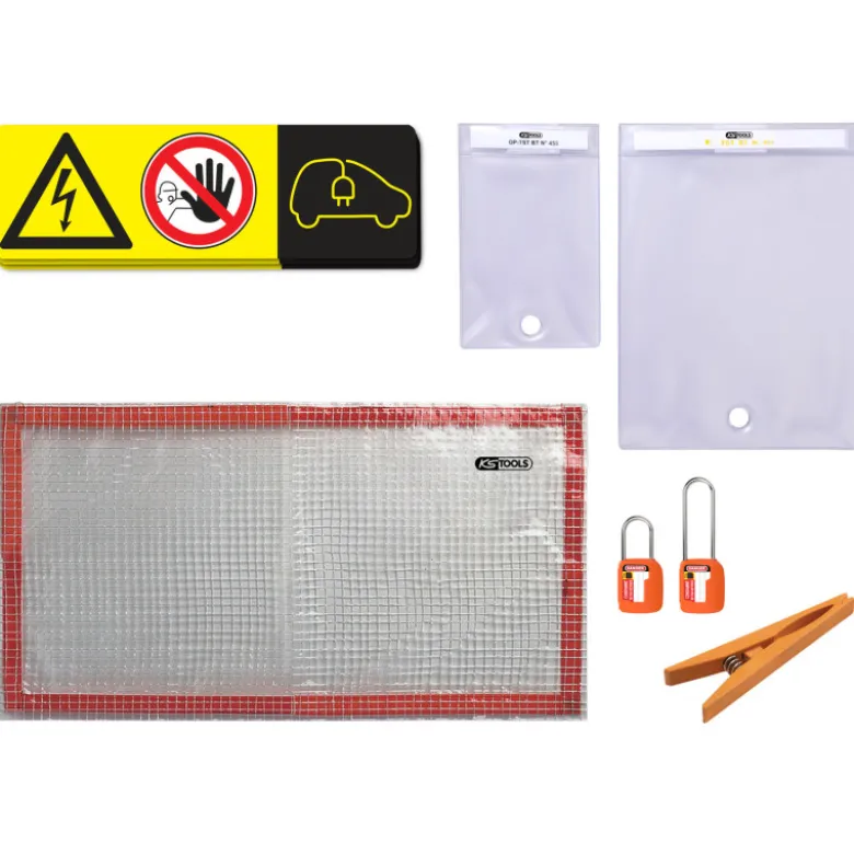 Kit de consignation pour véhicules électriques ou hybrides KS TOOLS 112.1433