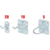 Kit de 35 crochets pour armoires 810.8058 et 810.8058SN KS Tools 860.0897