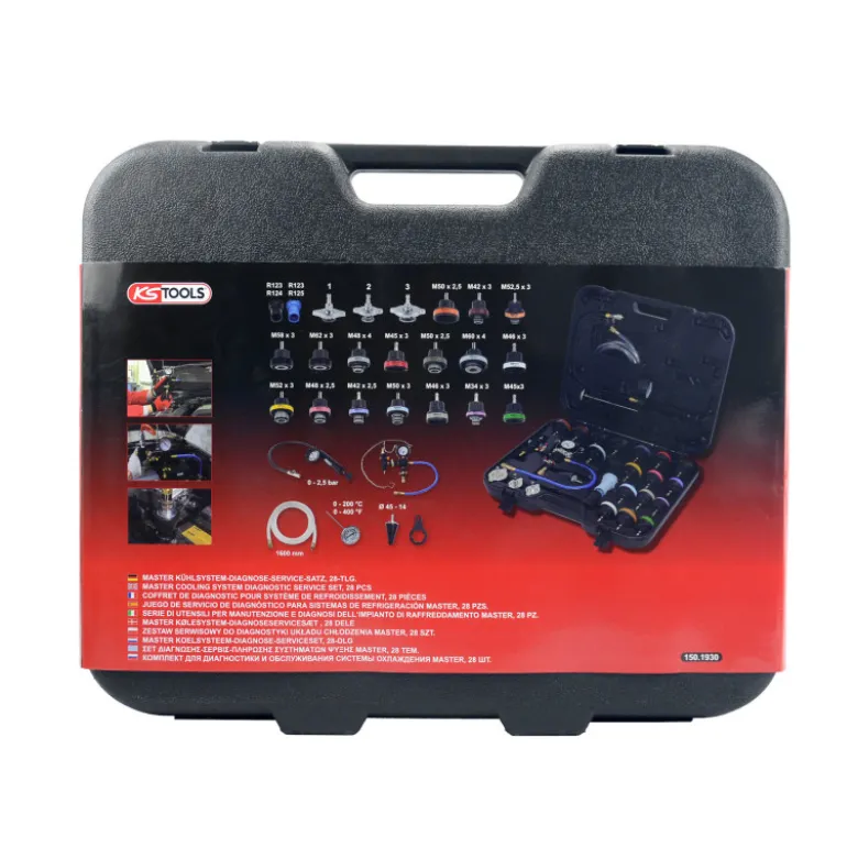 Kit de diagnostic de système de refroidissement KS TOOLS 150.1930