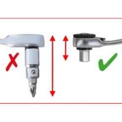 Kit de douilles et de clé à douilles 1/4" - 31 pièces - KS TOOLS 918.3050