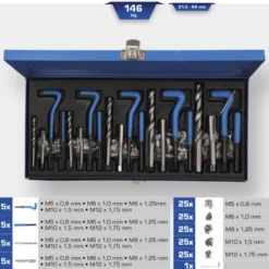 Kit de réparation de filetage 146pcs BRILLIANT TOOLS - BT541150