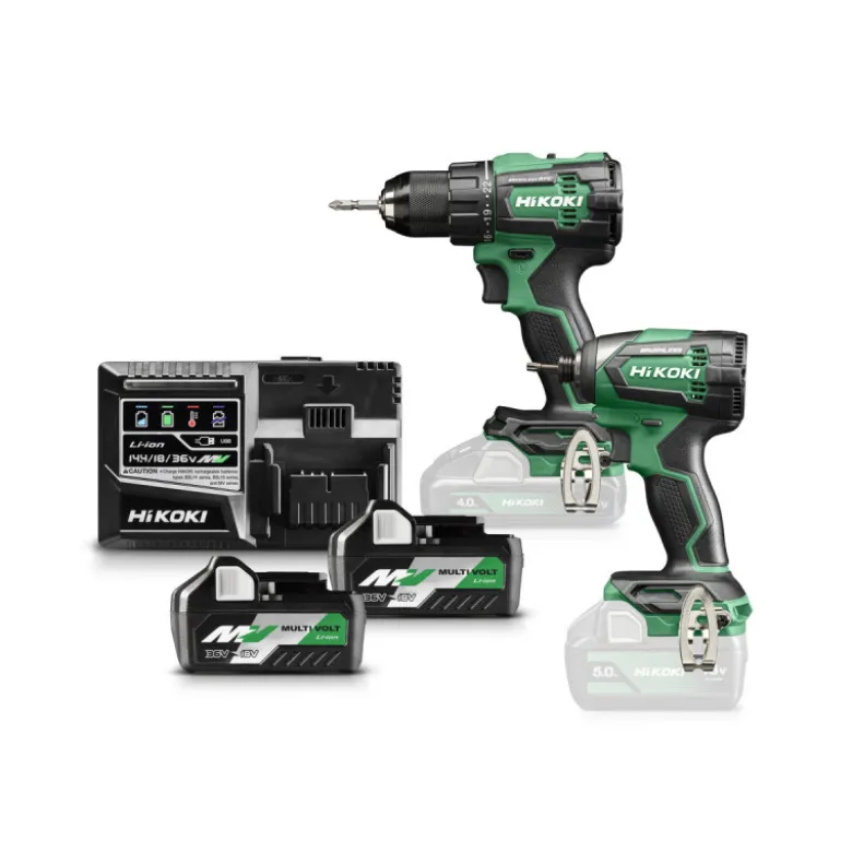Kit 2 Machines 18V 5Ah Mv Hc Hikoki - KC18DEWAZ