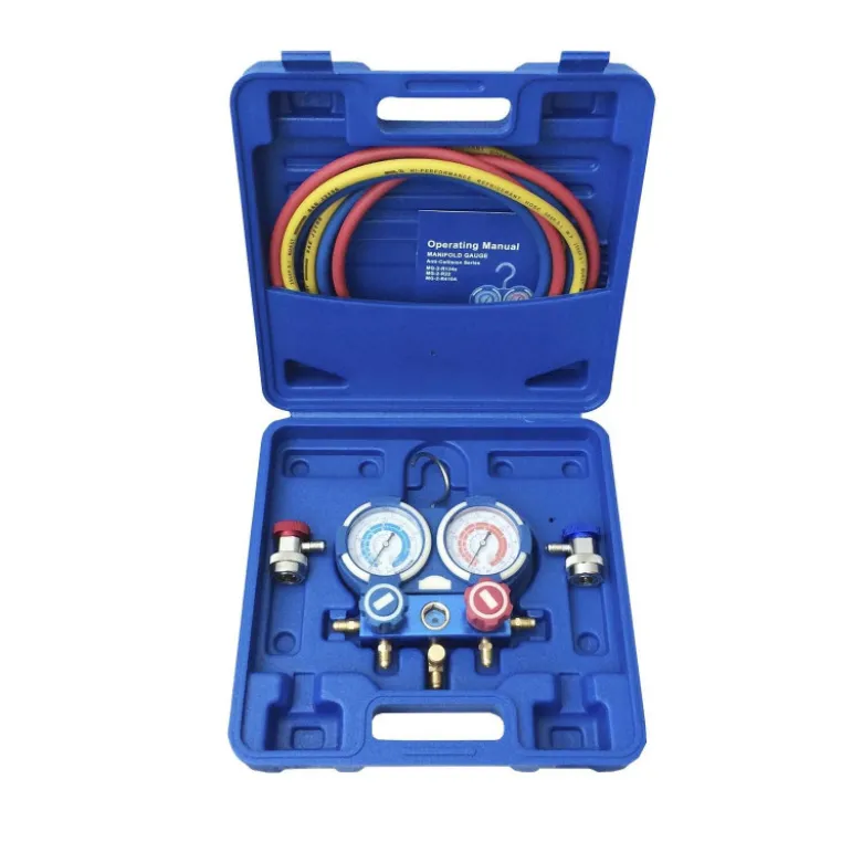 Kit manometre controle pression 2 voies r1234yf CLAS AC 9152