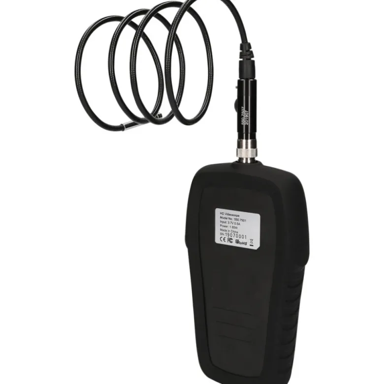 Kit vidéoscope double caméra HD Ø 6mm 0° + 90° commutable KS TOOLS 550.7500