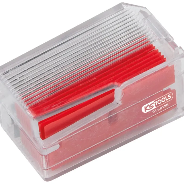 Lames de rechange pour grattoir 10 pièces KS TOOLS 911.8128