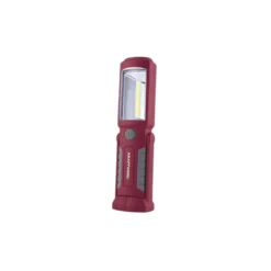 Lampe de poche à accu rechargeable LED COB + 3 LED KRAFTWERK 32069