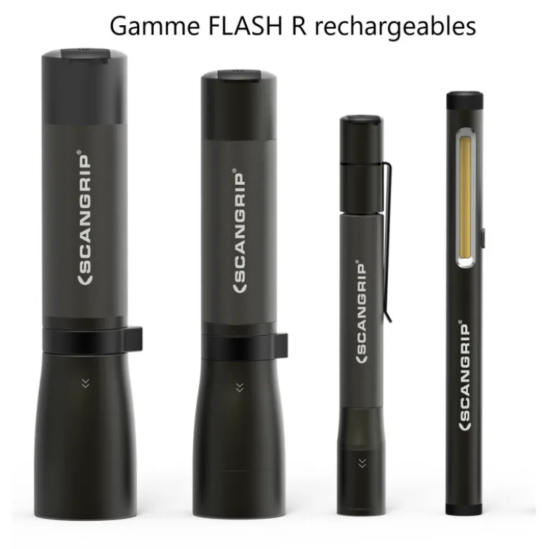 Lampe de poche FLASH 600R 600 Lumens rechargeable - SCANGRIP 03.5137