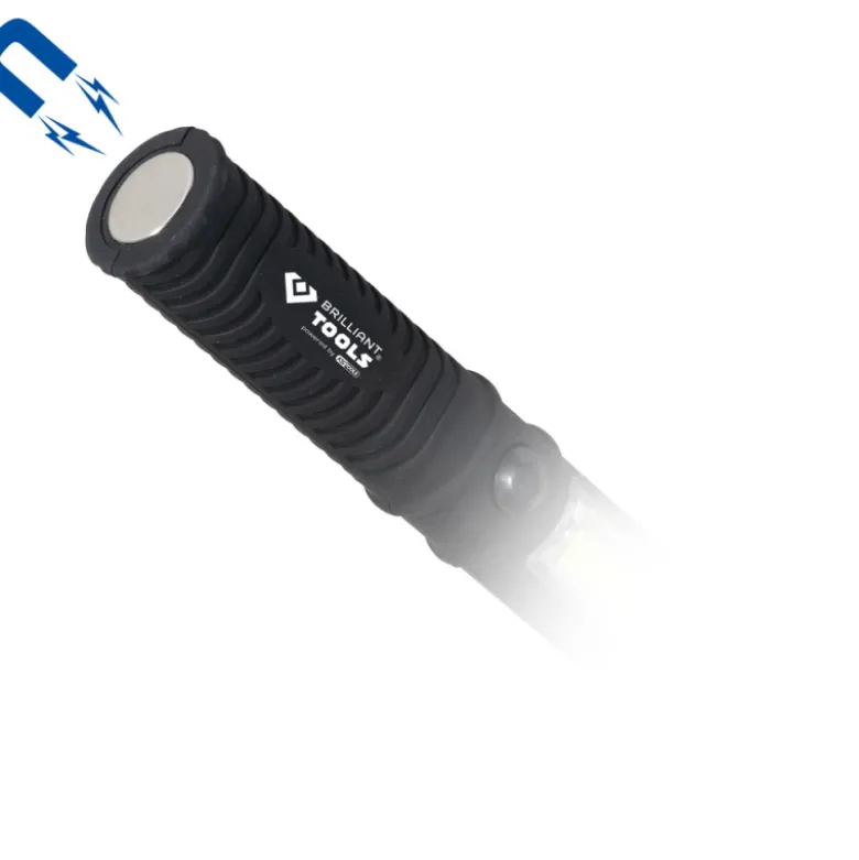 Lampe de poche à LED COB 2 en 1 140 Lumens BRILLIANT TOOLS - BT130910