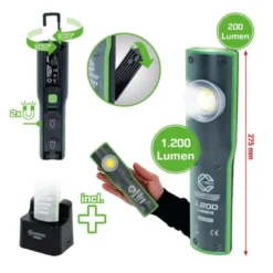Lampe de travail LED à variateur 1200 Lumens COMPETITION - 512.4510