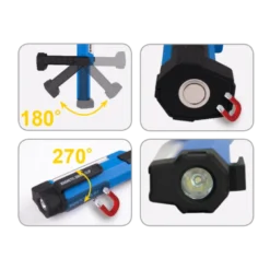 Lampe D'Inspection 1.5W Cob Avec Support Magnétique - Câble Usb King Tony - 9TA28A