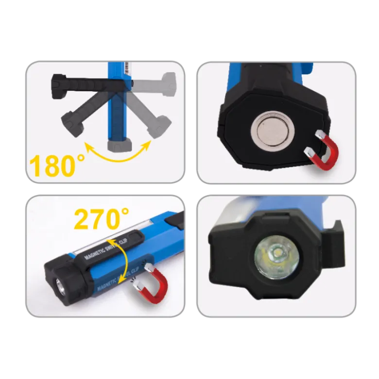 Lampe D'Inspection 1.5W Cob Avec Support Magnétique - Câble Usb King Tony - 9TA28A