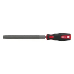 Limes à Métaux demi-rondes emmanchées demi douces KS TOOLS