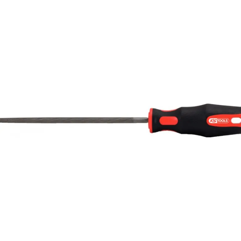 Limes à métaux rondes emmanchées douces KS TOOLS