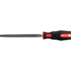 Limes à métaux triangulaires emmanchées demi douces KS TOOLS