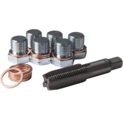 Lot de 6 bouchons+joints+taraud m13x1.25 CLAS HU 2051