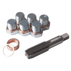 Lot de 6 bouchons+joints+taraud m13x1.5 CLAS HU 2052