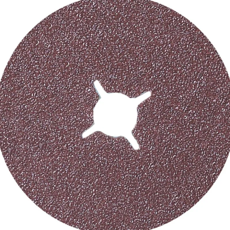 Lot de 5 disques en fibre Ø125 mm - Grain 40 à 120 - SIDAMO