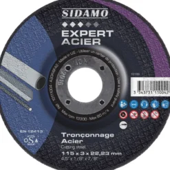 Lot de 5 disques EXPERT ACIER 115mm - SIDAMO 10111004/5