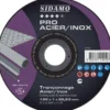 LOT DE 25 DISQUES PRO ACIER INOX 125mm EP. 1 ALES.22.23MM MOYEU PLAT - SIDAMO
