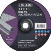 LOT DE 25 DISQUES PRO ACIER INOX 230MM - SIDAMO