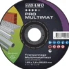 LOT DE 25 DISQUES PRO MULTIMAT 125MM ALÉS 22.23MM - SIDAMO