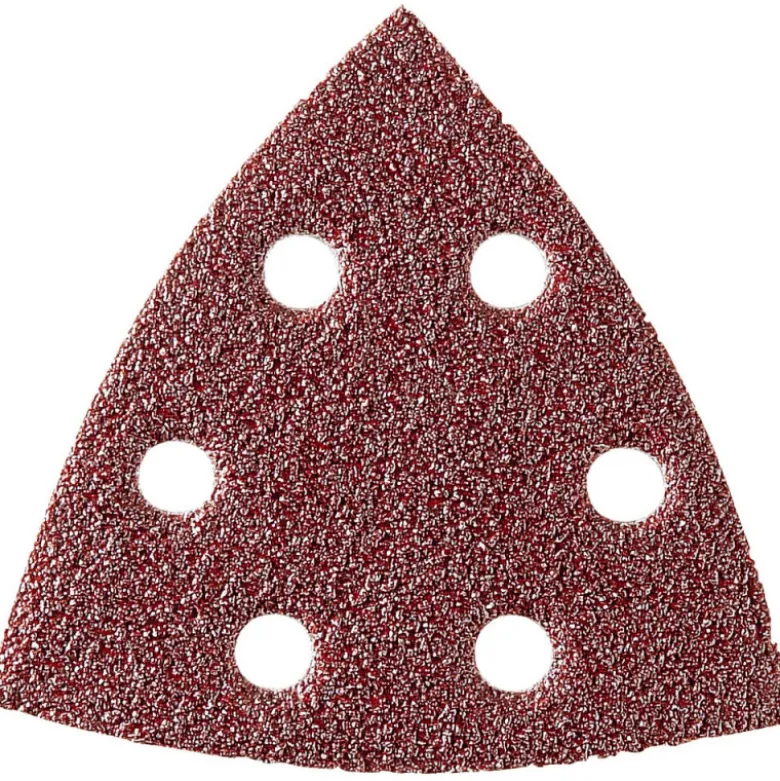 Lot de 5 patins auto-agrippant forme delta 93x93x93 Grain 40 à 240 - SIDAMO