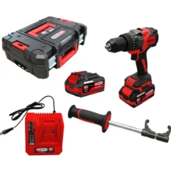 Lot d'une perceuse-visseuse sur batterie et d'un sac à dos avec outils pour enfant KS TOOLS - 515.4730F-A1