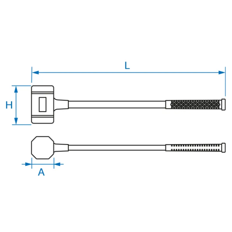 Maillet Sans Rebond 4500G L:910Mm King Tony - 785255
