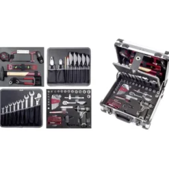 Malette d'outils aluminium Basic Line B152 1/4" + 3/8", 103 pièces KRAFTWERK - 202.152.000