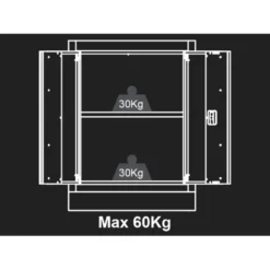 Meuble bas 2 Portes King Tony - 87D1103AKB
