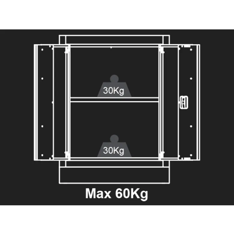 Meuble bas 2 Portes King Tony - 87D1103AKB