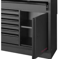 Meuble bas 7 Tiroirs et 1 Porte 1360 mm MOBILIO BLK Kraftwerk - 3964-02-W-BLK