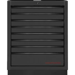 Meuble Bas 8 Tiroirs MOBILIO BLK Kraftwerk - 3964-14-BLK