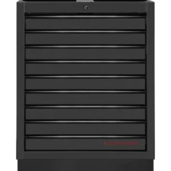 Meuble Bas 9 Tiroirs MOBILIO BLK Kraftwerk - 3964-13-BLK