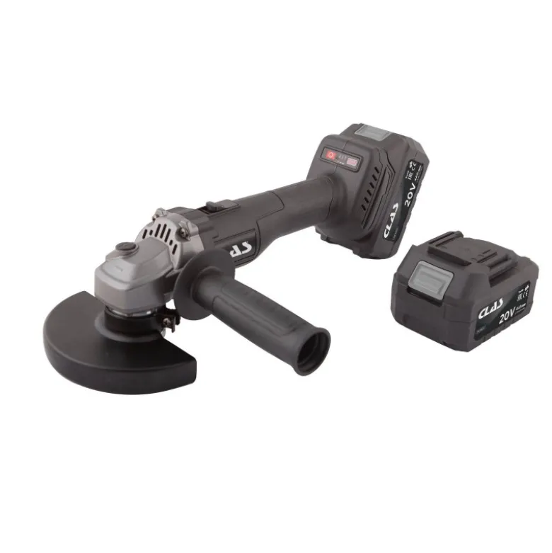 Meuleuse d'angle 125mm 20v brushless + 2 batteries 4ah + chargeur CLAS PW 3125