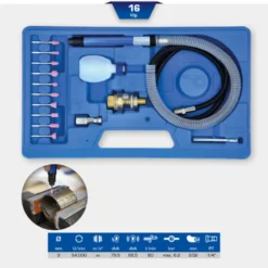 Meuleuse stylo pneumatique 16pcs BRILLIANT TOOLS - BT160710