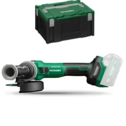 Meuleuse 18V 125mm Brushless SECURE CHUTE sans batterie ni chargeur coffret Hitcase HIKOKI - G1813DVEW2Z