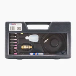 Micro meuleuse droite de précision à pince en coffret avec accessoires Airoutil - MC1103CO