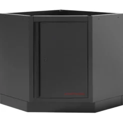 Mobilier d'Atelier avec Angle 8 Éléments avec Servante MOBILIO BLK Kraftwerk - 3964E-BLK