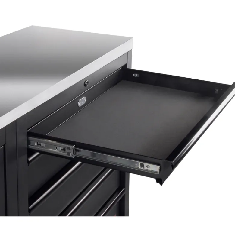 Mobilier d'Atelier d'Angle 3 Éléments MOBILIO BLK Kraftwerk - 3964R-BLK