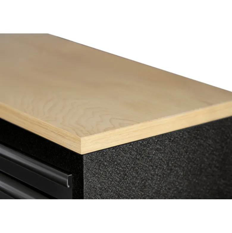 Mobilier d'Atelier d'Angle 3 Éléments MOBILIO BLK Kraftwerk - 3964R-BLK