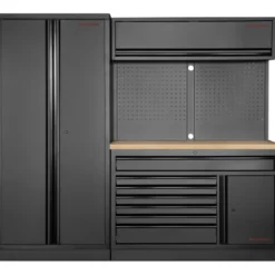 Mobilier d'Atelier Large 2 Éléments MOBILIO BLK Kraftwerk - 3964K-BLK-022