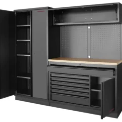 Mobilier d'Atelier Large 2 Éléments MOBILIO BLK Kraftwerk - 3964K-BLK-022