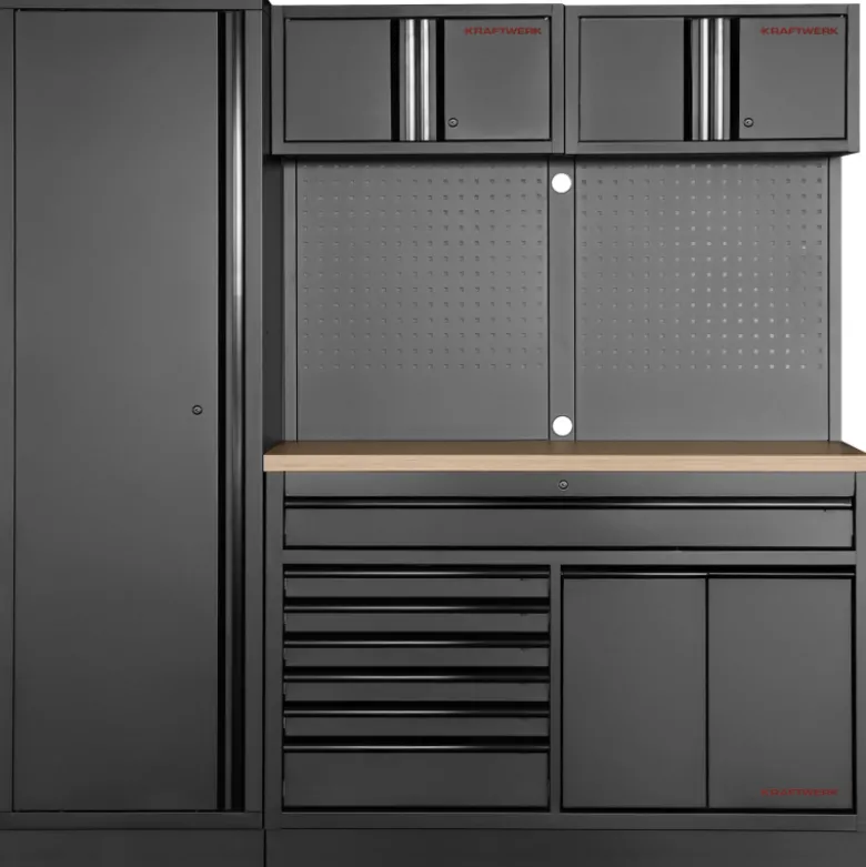 Mobilier d'Atelier Large 2 Éléments MOBILIO BLK KRAFTWERK - 3964K-BLK-021