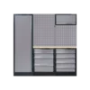 Mobilier D'Atelier 3 Éléments - Gris King Tony - 87D11AKGR