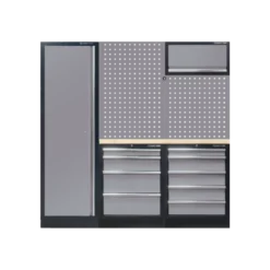 Mobilier D'Atelier 3 Éléments - Gris King Tony - 87D11AKGR