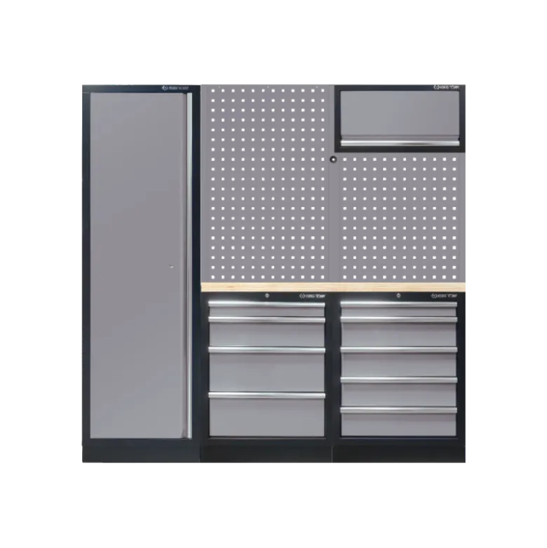 Mobilier D'Atelier 3 Éléments - Gris King Tony - 87D11AKGR