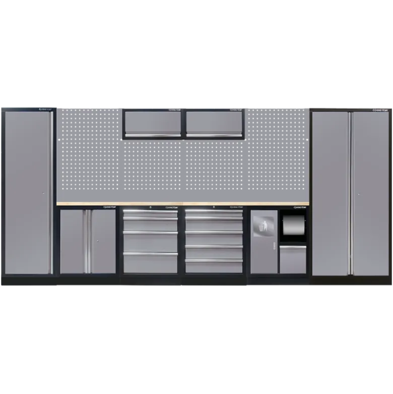 Mobilier D'Atelier 6 Éléments - Gris King Tony - 87D11AKGU