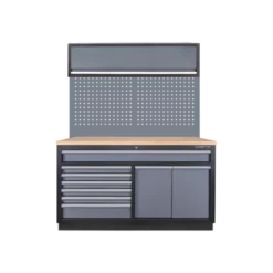 Mobilier D'Atelier 2 Éléments - Gris King Tony - 87D11AKGV