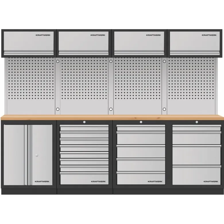 Mobilier d'atelier modulaire 4 éléments MOBILIO KRAFTWERK - 3964K-S854-K4